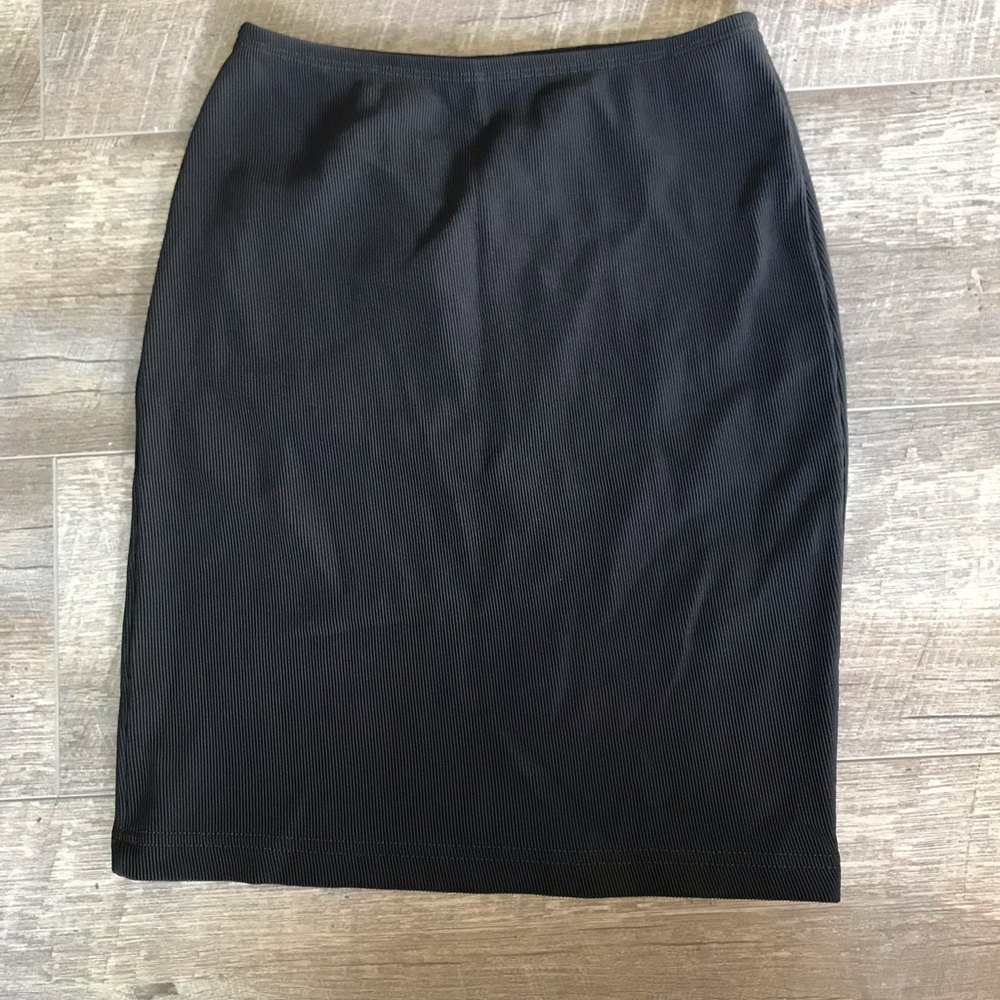 American apparel body con skirt